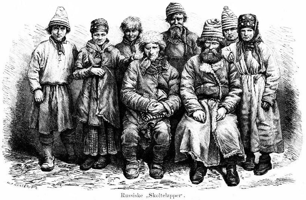 Российские саамы XIX века.