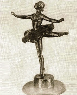 Балерина. Пируэт. 1939г.